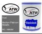 Preview: Ford, Medium Platinum Metallic, RC / M6454: 500ml Lackdose, von ATW Autoteile West.